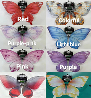 Drones papillons bioniques LED télécommandés à ailes battantes, conçus pour les spectacles de mariage, utilisation répétée