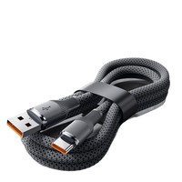 Câble USB Type C tressé en gros, 100W PD, charge super rapide, câble de données, compatibilité universelle, personnalisable pour téléphone et ordinateur portable