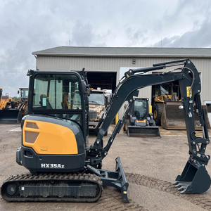 Miniexcavadora HX35AZ de 3.5 Toneladas para Paisajismo Urbano y Pequeños Proyectos de Construcción - Product Image 2
