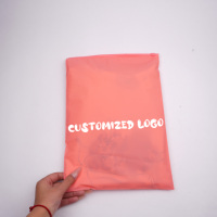 Impression de logo personnalisé CPE épaissi 0.3mm noir givré vêtements fermeture éclair vêtement chaussures petite entreprise