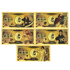 อะนิเมะแฟนตาซีโซลรีปเปอร์ธนบัตรฟอยล์สีทองการ์ดที่ระลึกของขวัญสะสม - Product Image 1