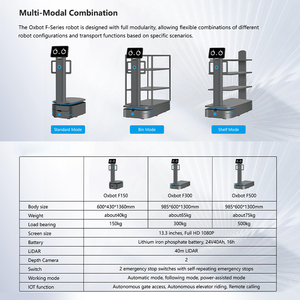 Robot AMR AGV industriel F150/F300/F500, charge utile de 150 kg à 500 kg - Product Image 5