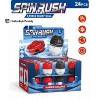 30 styles de fidget spinner colorés imprimés en 3D, balles anti-stress à presser, jouets portables, jouets promotionnels, jouets à presser pour enfants