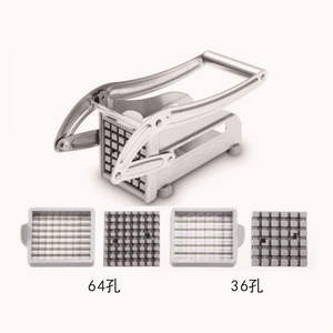 وكيل شراء أدوات المطبخ ، آلة تقطيع الخيار اليدوية المنزلية من الفولاذ المقاوم للصدأ متعددة الوظائف ، آلة القلي الفرنسية - Product Image 3