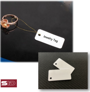 ตุ้มหูแบบแขวนแท็ก PVC RFID RFID แบบใช้ซ้ำได้ป้องกันการปลอมแปลงหรูหรา - Product Image 3