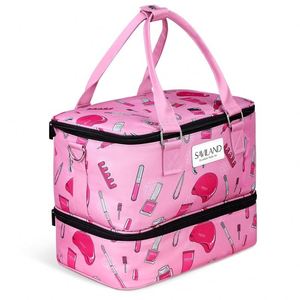 Free Sample Portable Waterproof Make up Pouch Cosmetic Bags and <b>Cases</b> <b>Professional</b> <b>Makeup</b> Bag Travel <b>Case</b> for Men - Product Image 1