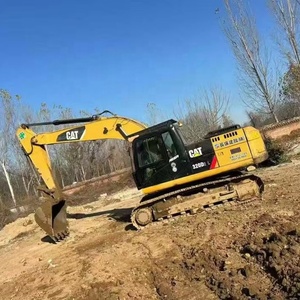 Excavatrice sur chenilles Caterpillar d'occasion pas chère pour CAT 320DL, faible nombre d'heures de travail, moteur de haute qualité, boîte de vitesses, pompe, godet de 1,0 m, 30 tonnes - Product Image 1