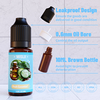 Coffret Cadeau d'Huiles Essentielles Pures et Naturelles Écologiques pour Savons, Bougies, Huiles Parfumées et Diffuseurs