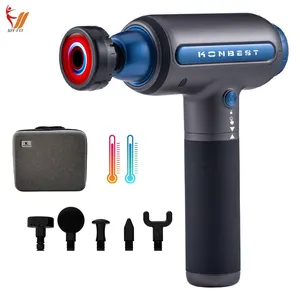 New Vibration Hot Cold Massage-gun Deep Tissue Muscle Fascia Message Massage Gun Percussion Massager