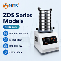 MITR Labor-Vibrationssiebmaschine Standard-Testsiebgerät für Pulverpartikelgrößenuntersuchungen