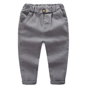 Pantalons pour enfants très vendus, nouveaux pantalons décontractés pour garçons 2020, doux et confortables, pantalons de couleur unie pour garçons - Product Image 5