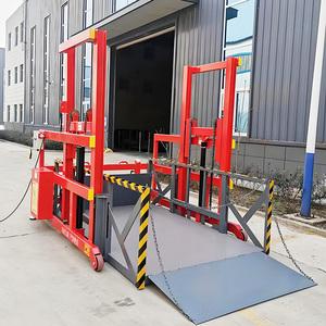 Plataforma Elevadora Móvil de Carga y Descarga de 1t 2t 3t, Elevador de Plataforma Móvil Hidráulico Eléctrico para Camiones - Product Image 2