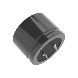 Condensateur LAK2G680MELB20 68 uF, Distributeur Autorisé, CAP ALUM 68UF 20% 400V SNAP TH Through Hole - Product Image 1
