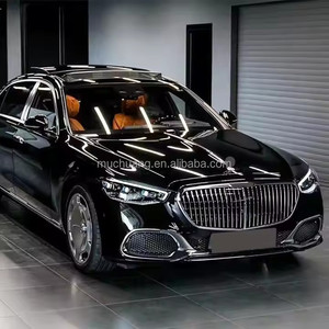 2021+ S-Class W223 S400 S450 <strong>Exelero</strong> S680 Bar Surround Net Modified Front Rear Bumper Upgrade with New Condition - Product Image 4