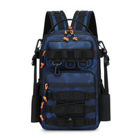 Sac à dos tactique unisexe en gros, tendance, imperméable, en polyester, avec fermeture éclair, camouflage Molle, capacité de 20 à 36 L