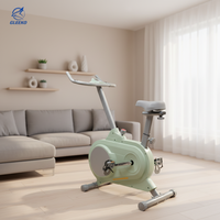 Sepeda Olahraga Dalam Ruangan GLEEKO Grosir OEM Logo Kustom Sepeda Spinning Gym Rumahan dengan Hambatan Magnetik Flywheel 4kg Harga Grosir
