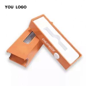 Professional Package Box Design Cardboard Mini Packaging Boxes Child Proof Empty Custom Box With Clear Window - Product Image 3