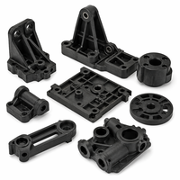 Boîtier de capteur moulé par injection sur mesure en ABS PC, fabrication directe usine, UL94 V0, conception de trous personnalisée, fabricant OEM ODM