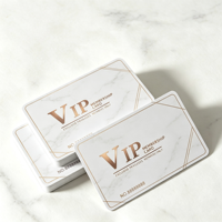 Carte de membre VIP magnétique en PVC personnalisée, motif géométrique minimaliste, impression offset, film laminé imperméable, impression UV, carte de visite