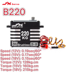 B220 215kg 18V Brushless Torque Full Metal Gear Standard Digital 1/5 RC Car Robot A280BVSW S180 - Product Image 2