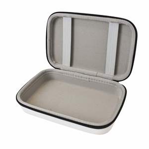 Étui de rangement portable en EVA rigide imprimé sur mesure, étui de protection étanche à fermeture éclair pour casque Bluetooth et câble de données - Product Image 2