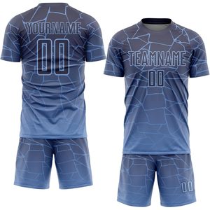 Custom <b>Soccer</b> Jersey Set Unisex Sublimated Quick Dry Crew Neck Uniform With Name Number Team Logo Printed For Men Women Youth - Product Image 1