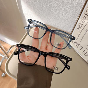 Nuevas gafas con montura cuadrada Tr90, anti luz azul, montura completa, unisex, para uso con computadora, con lentes AC. - Product Image 1