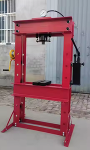 भारी शुल्क डबल पिस्टन पंप के साथ 30-टन हाइड्रोलिक दुकान प्रेस दबाव नापने का यंत्र - Product Image 6