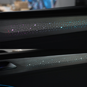 Kit d'éclairage d'ambiance de luxe pour voiture Symphony, bande LED intérieure en fibre optique acrylique pour Volkswagen Sagitar, vente directe usine - Product Image 2