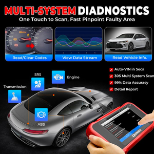<span class=keywords><strong>LAUNCH</strong></span> <span class=keywords><strong>CRP</strong></span> <span class=keywords><strong>129E</strong></span> V3.0 Escáner de Diagnóstico OBD2 para Autos, Compatible con Funciones de Reinicio de Motor/ABS/SRS/Frenos/Aceite/SAS/ETS/TMPS - Product Image 3