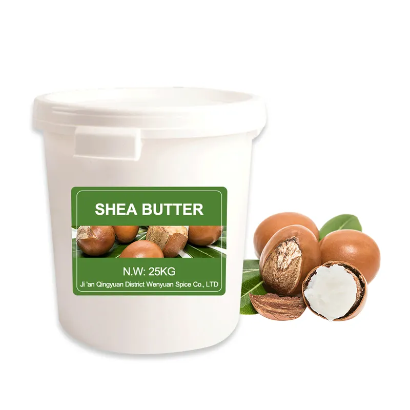 Groothandel Oem Veganistisch Private Label Hydraterende Whitening Cream Natuurlijke Biologische Bodybutter Room Slagroom Shea Body Butter