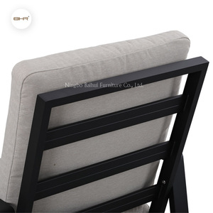 Bhr Patio ăn uống đồ nội thất vườn ăn uống đặt bàn ngoài trời và ghế bên ngoài bữa ăn đặt bàn và ghế đặt nhôm hiện đại - Product Image 5