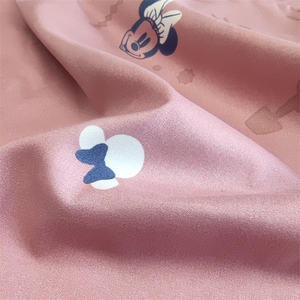 Matériel de literie pour filles motif Minnie tissu imprimé dispersé textile de maison tissu 100% polyester - Product Image 2