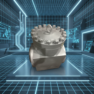 Vanne anti-retour à disque oscillant haute température et haute pression ODM en acier moulé/forgé pour applications industrielles - Product Image 4