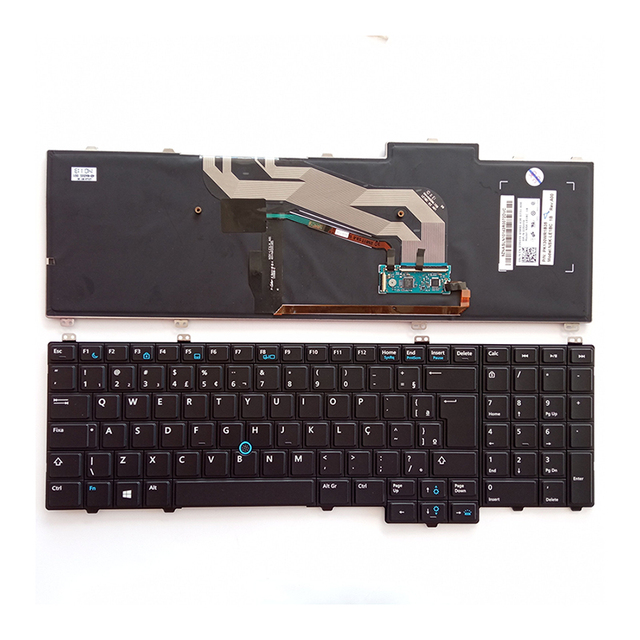 BR/UI New Black Virtual Laptop Keyboard for DELL Latitude 15 5000 E5540 USB 3.0 Interface 12 Months Warranty