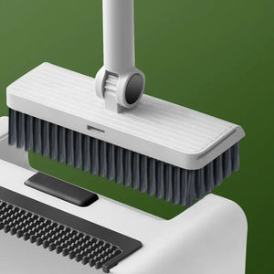 Nouveau nettoyeur de sol paresseux <span class=keywords><strong>pliable</strong></span> balais magiques pelle à poussière nettoyage de sol mural aspirateur en plastique et pelle à poussière ensemble pour la maison - Product Image 4