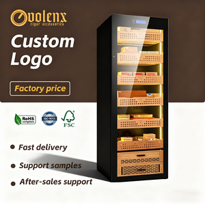 Humidor Électrique Domestique Intégré Silencieux et Économe en Énergie avec Atomisation Ultrasonique et Humidification Uniforme en Acier Inoxydable - Product Image 1