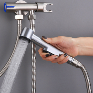 Portable <span class=keywords><strong>Bidet</strong></span> Mélangeur De Poche Toilette Pulvérisation Douche Mélangeur Pommes De Douche À Main <span class=keywords><strong>Bidet</strong></span> Pistolet Laveuse Toilette <span class=keywords><strong>Bidet</strong></span> Robinet Shataff - Product Image 3