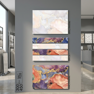 Carrelage mural de salle de bain en céramique 30x45cm (300x450mm) imprimé numériquement, brillant, émaillé, qualité export, imperméable, finition anti-acide - Product Image 3
