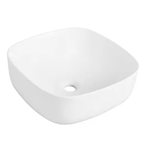 Bathroom Sink White Basin Washbasin Ceramic Vessel Shampoo Sink