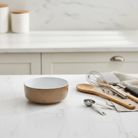 Service de table de luxe 4 pièces en grès céramique gris à glaçure réactive, résistant au four, anti-fuite et compatible micro-ondes, assiettes et bols