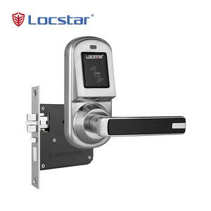 Locstar-cerradura RFID sin contacto para Hotel, sistema de bloqueo de tarjeta Digital para puerta de Hotel