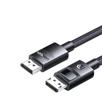 Câble de connexion pour carte graphique d'ordinateur DP121 DP14, 8K haute définition, 4K240Hz, pour jeux, avec gaine en coton