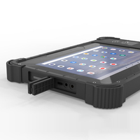 8 pulgadas 4G LTE IP65 impermeable Android 12 4GB 64GB 8GB Ram 128g Rom NFC función escáner tableta resistente con estación de acoplamiento