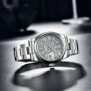 <span class=keywords><strong>PAGANI</strong></span> DESIGN — montre-bracelet mécanique et automatique pour homme, DESIGN feuille de palmier, miroir en saphir, nouvelle collection, 39MM, <span class=keywords><strong>NH35A</strong></span> - Product Image 5