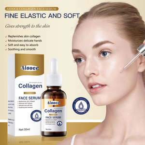 Sérum Visage Aiooce Soin de la <span class=keywords><strong>Peau</strong></span> Éclaircissant Herbal au Collagène, Liftant, Raffermissant, Anti-Rides, Anti-Âge, Hydratation Intense et Nourrissant - Product Image 5