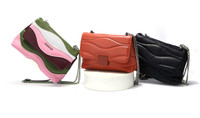 Sac à main en cuir PU durable personnalisé pour femmes, 11947, sacs à main à bandoulière Patchwork, sac matelassé de luxe, marques célèbres, 2023