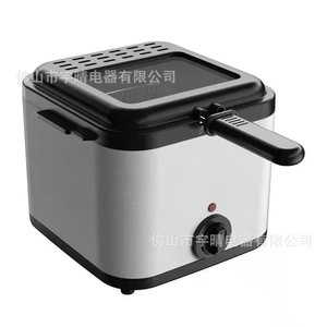 หม้อทอดไฟฟ้า 3 ลิตร สแตนเลส 1500 วัตต์ พร้อมตะกร้า สำหรับทอดไก่ เฟรนช์ฟรายส์ และของว่าง - Product Image 5