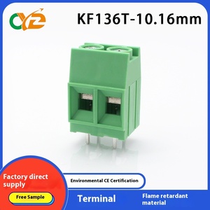 Kf136t/136/136ht 10.16 מ מ מ מ מ גובה גובה זרם גבוה 2p3p עם סוג בורג PCB לוח חיווט מוצר - Product Image 6