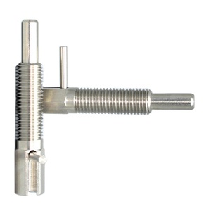 Xavier - Pasador de bloqueo retráctil personalizado con resorte y tuerca de rosca gruesa, mecanizado por CNC para acero inoxidable - Product Image 3